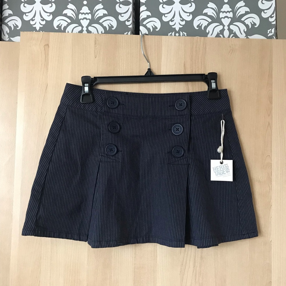 Navy blue skirt